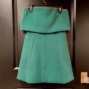 Karlie - Green Strapless Dress